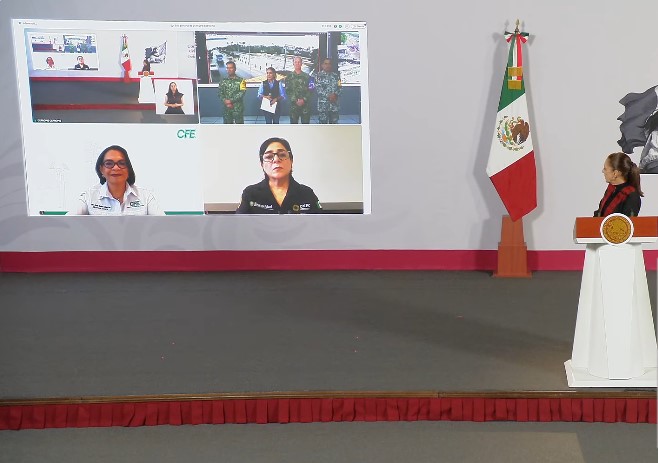 El huracán ‘Simon’ impactará el fin de semana entre Jalisco y Colima como categoría 3 o 4, informa la presidenta Sheinbaum