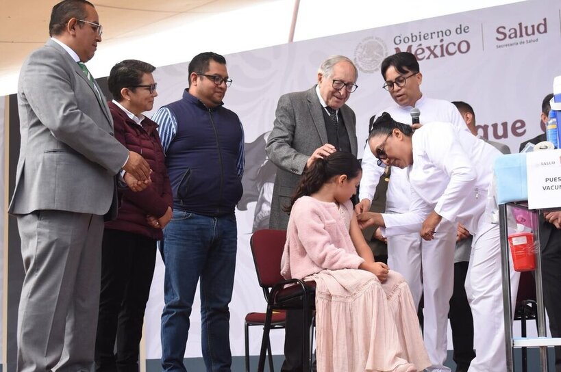 Secretaría de Salud inicia campaña de vacunación invernal y refuerza la protección contra el Virus del Papiloma Humano